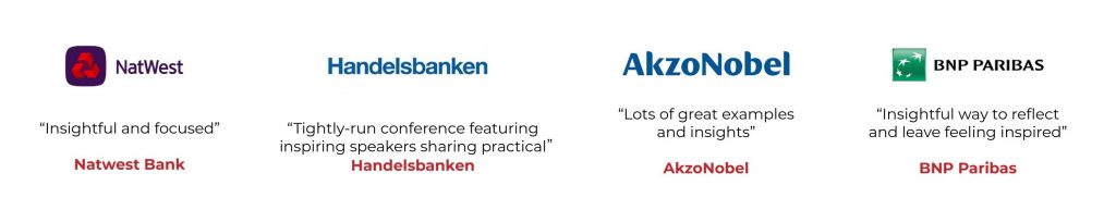 Previous attendees testimonials