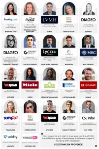 Conference speakers tile