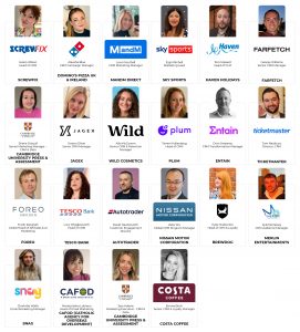 Conference speakers tile